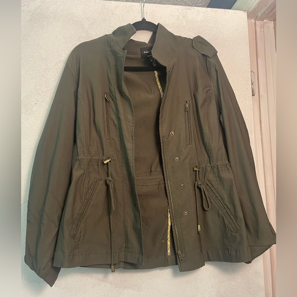 Eden Society army green jacket
